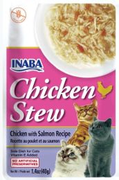 Inaba Chicken Stew Chicken with Salmon Recipe Side Dish for Cats (size: 1.4 oz)