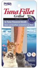 Inaba Tuna Fillet Grilled Cat Treat in Tuna Flavored Broth (size: 0.52 oz)