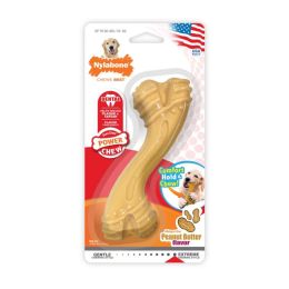 Nylabone Essentials Power Chew Curvy Bone Peanut Butter Flavor Large (size: 1 Count)