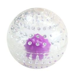 Petstages Nubbiez Treat and Squeak Ball Dog Toy (size: Large 1 count)