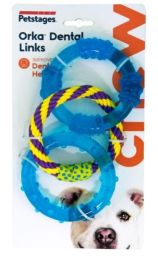 Petstages Orka Dental Links Chew Toy for Dogs (size: 1 Count)