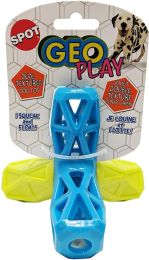 Spot Geo Play Jack Dual Texure Dog Toy Assorted (size: 1 Count)