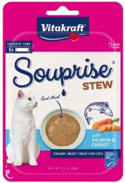 VitaKraft Souprise Stew Lickable Cat Treat Salmon and Carrot (size: 5 count)