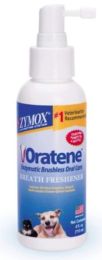 Zymox Oratene Enzymatic Brushless Oral Care Breath Freshener for Dogs and Cats (size: 4 oz)