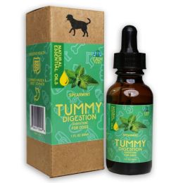 Calm Paws Tummy Spearmint Digestion Aid Essential Oil for Dogs (size: 1 oz)