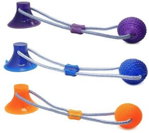 Spot Press and Pull Interactive Dog Toy Assorted Colors (size: 1 Count)