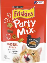 Friskies Party Mix Crunch Treats Original (size: 6 oz)