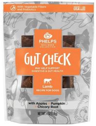Phelps Pet Products Gut Check Digestive Health Treats for Dogs (size: 4.5 oz)