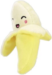 Petsport Tiny Tots Foodies Banana Plush Dog Toy (size: 1 Count)