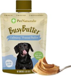 Pet Naturals Busy Butter Calming Peanut Butter for Dogs (size: 1 Count)