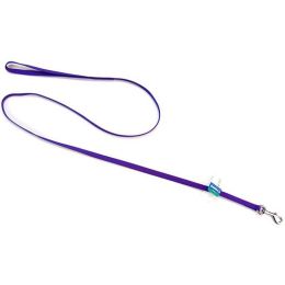 Coastal Pet Nylon Lead - Purple (size: 4' Long x 3/8" Wide)
