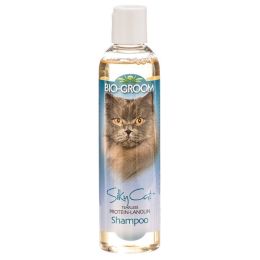 Bio Groom Silky Cat Tearless Protein & Lanolin Shampoo (size: 8 oz)