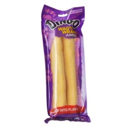 Dingo Wag'n Wraps Chicken & Rawhide Chew (size: Jumbo - 10" (2 Pack))