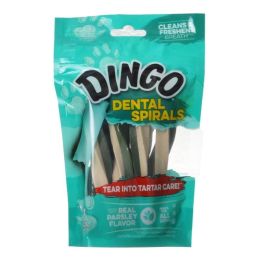 Dingo Dental Spirals Fresh Breath Dog Treats (size: Regular - 7 Pack)