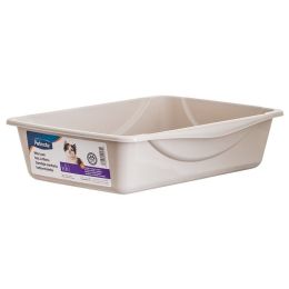 Petmate Litter Pan - Gray (size: Small (14.1"L x 10.4"W x 3.5"H))