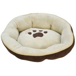 Aspen Pet Rounded Sculptured Dog Bed (size: 18" Diameter)