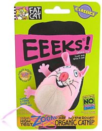 Fat Cat EEEKS Cat Toy with Catnip - Assorted (size: EEEKS Cat Toy with Catnip)