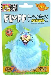 Fat Cat Fluff Bunnies Cat Toy - Assorted (size: Fluff Bunnies Cat Toy)