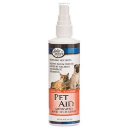 Four Paws Pet Aid Medicated Anti-Itch Spray (size: 8 oz)