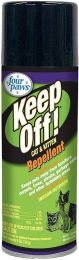 Four Paws Keep Off Indoor & Outdoor Cat & Kitten Repellent (size: 6 oz)