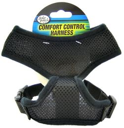 Four Paws Comfort Control Harness - Black (size: Medium - For Dogs 7-10 lbs (16"-19" Chest & 10"-13" Neck))