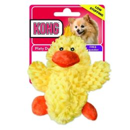 Kong Plush Platy Duck Dog toy (size: Small - 5")