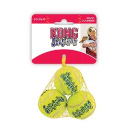 Kong Air Kong Squeakers Tennis Balls (size: X-Small 3 count)