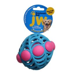 JW Pet Arachnoid Ball Squeaker Dog Toy (size: Medium - 5" Diameter)