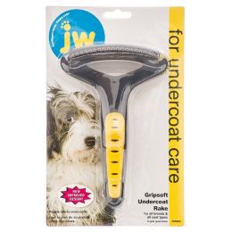 JW Gripsoft Regular Tooth Undercoat Rake (size: Undercoat Rake)