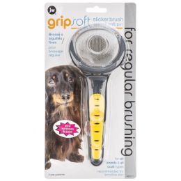 JW Gripsoft Soft Slicker Brush (size: small)