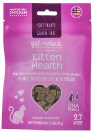 Get Naked Kitten Health Soft Natural Cat Treats (size: 2.5 oz)