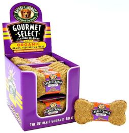 Natures Animals Gourmet Select Organic Dog Bone - Carrot Flavor (size: 24 Pack)