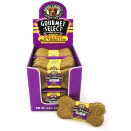 Natures Animals Gourmet Select Organic Dog Bone - Grain & Honey Flavor (size: 24 Pack)