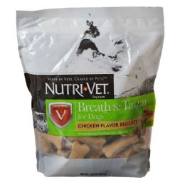Nutri-Vet Breath & Tartar Biscuits (size: 19.5 oz)