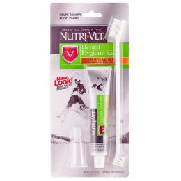 Nutri-Vet Dental Hygene Kit for Dogs (size: Dental Hygene Kit for Dogs)