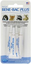 Pet Ag Bene-Bac Plus FOS & Probiotics Pet Gel (size: 4 Grams (4 x 1 Gram Tubes))