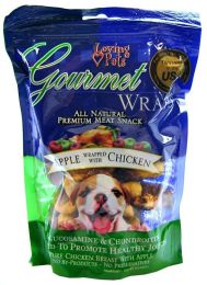 Loving Pets Gourmet Apple & Chicken Wraps (size: 6 oz)