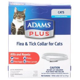 Adams Plus Breakaway Flea & Tick Collar for Cats & Kittens (size: 1 Pack)