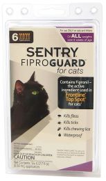 Sentry FiproGuard for Cats (size: 6 Doses)