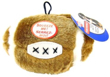 Spot Spotbites Plush Football Dog Toy (size: 4.5" Diameter)