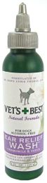 Vets Best Ear Relief Wash for Dogs (size: 4 oz)
