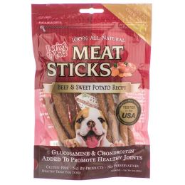 Loving Pets Meat Sticks Dog Treats - Beef & Sweet Potato (size: 5 oz)