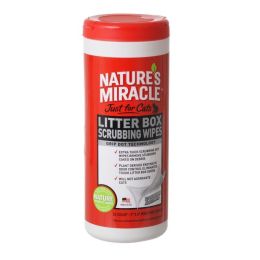 Nature's Miracle Just For Cats Litter Box Wipes (size: 30 Count - (7" x 8" Wipes))