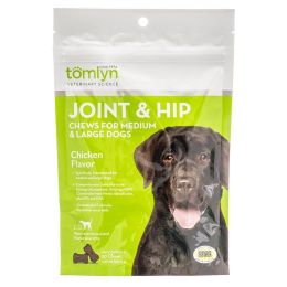 Tomlyn Joint & Hip Chews for Large Dogs - Chicken Flavor (size: 30 Chews)