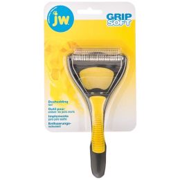 JW GripSoft Dog Deshedding Tool (size: 1 Count)