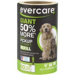 Evercare Giant Extreme Stick Pet Lint Roller Refill (size: 1 Count)