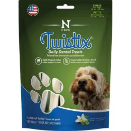 Twistix Wheat Free Dental Dog Treats - Vanilla Mint Flavor (size: Small - For Dogs 10-30 lbs - (5.5 oz))