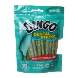 Dingo Dental Sticks for Tartar Control (No Chinese Sourced Ingredients) (size: 30 Pack (6" Sticks))