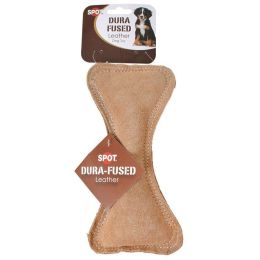 Spot Dura-Fused Leather Bone Dog Toy (size: 9" Long)