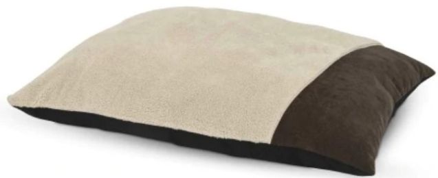 Aspen Pet Corduroy Accent Pillow Pet Bed (size: 36"L x 27"W  x 6"H (Assorted Colors))